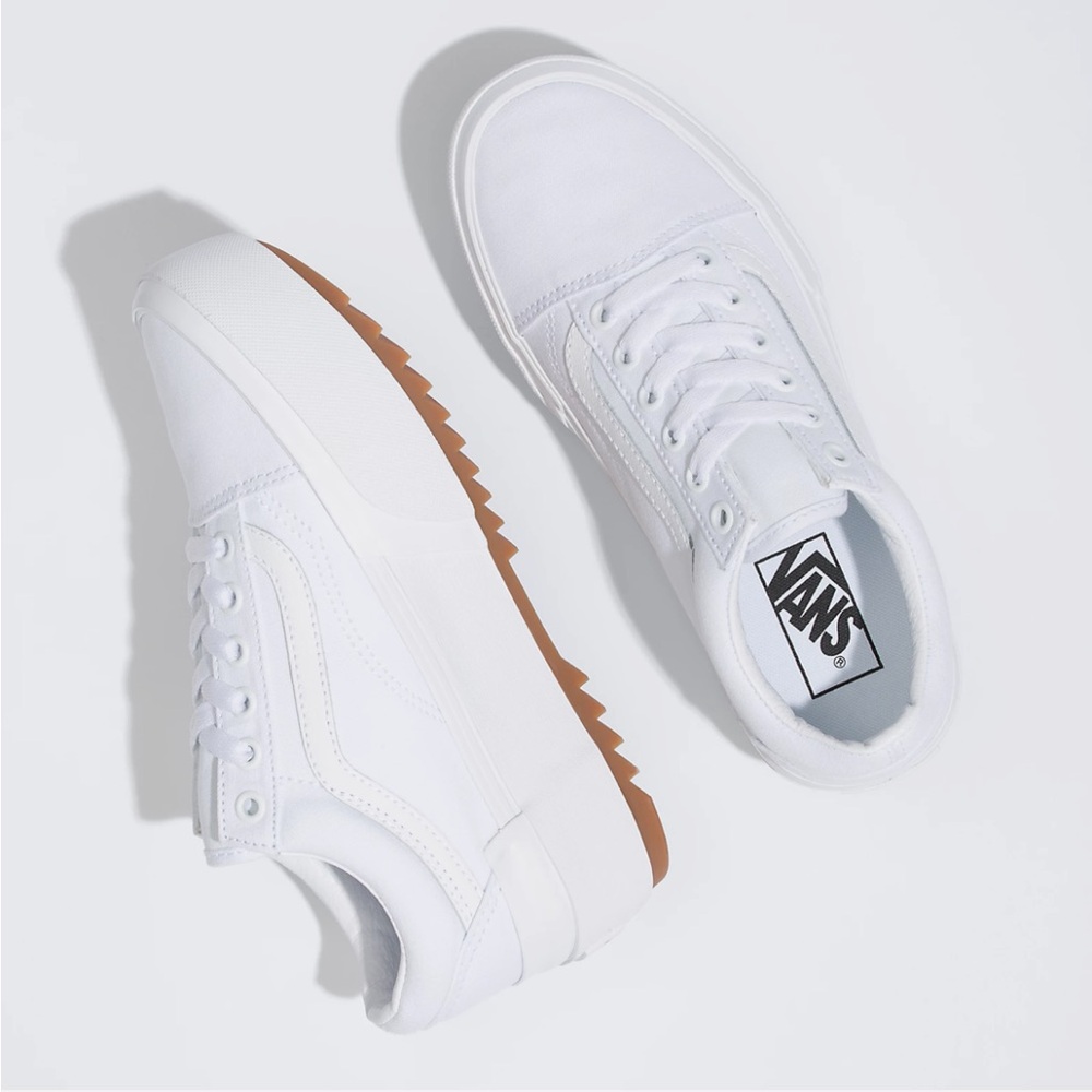 Vans Old Skool Stackform white (canvas) - image 2